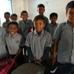 Happy kids in Dhaki